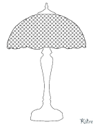 lampshade Coloring Pages To Print